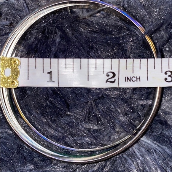 NWT Silver/  turquoise bangle bracelet - Picture 5 of 5